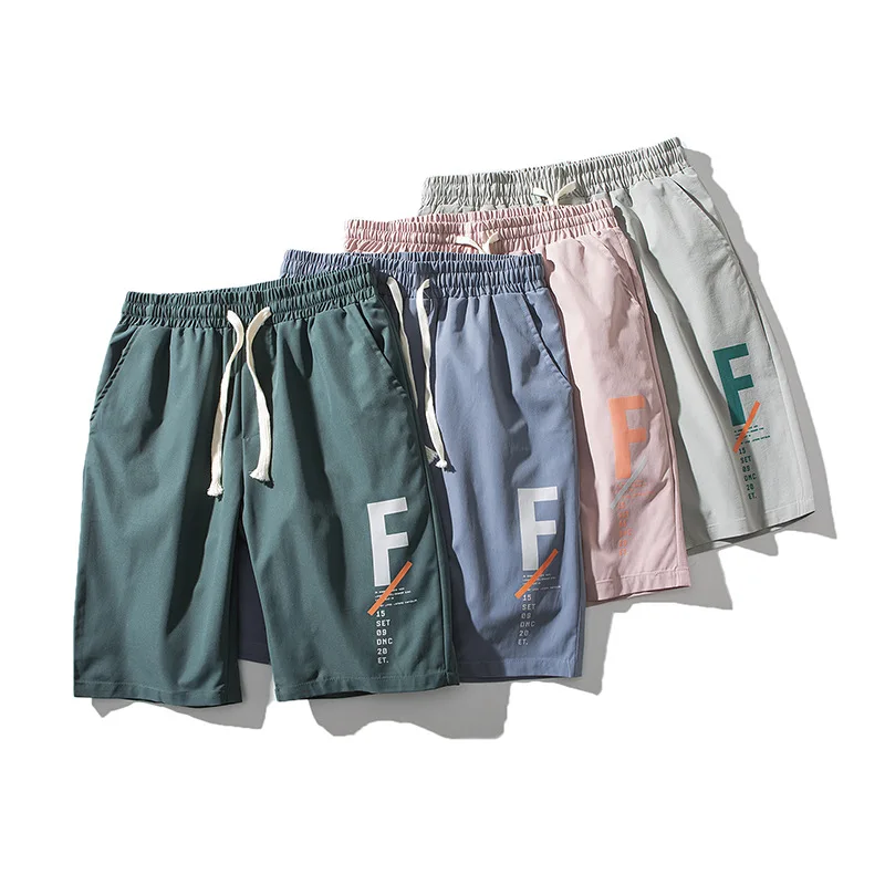 

Body Men'S Beach Quick Dry Board Green Print Shorts New 2021 Summer Casual Bigger Pocket Classic Male Short Pants Trouers