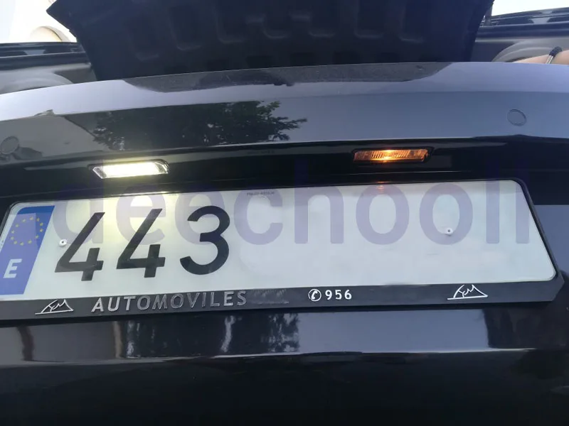 Автомобильный светодиодный светильник для Volkswagen для VW golf 4 mk4 GTI canbus, Внутренняя купольная карта, солнцезащитный козырек, светильник багажника+ светильник для номерного знака s