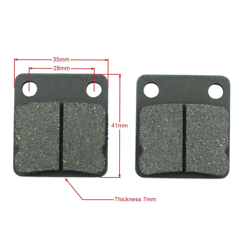 Задние Тормозные дисковые колодки для 50 70 90cc 110cc 125cc 140cc 150cc 160cc питбайк китайский малыш квадроцикл багги