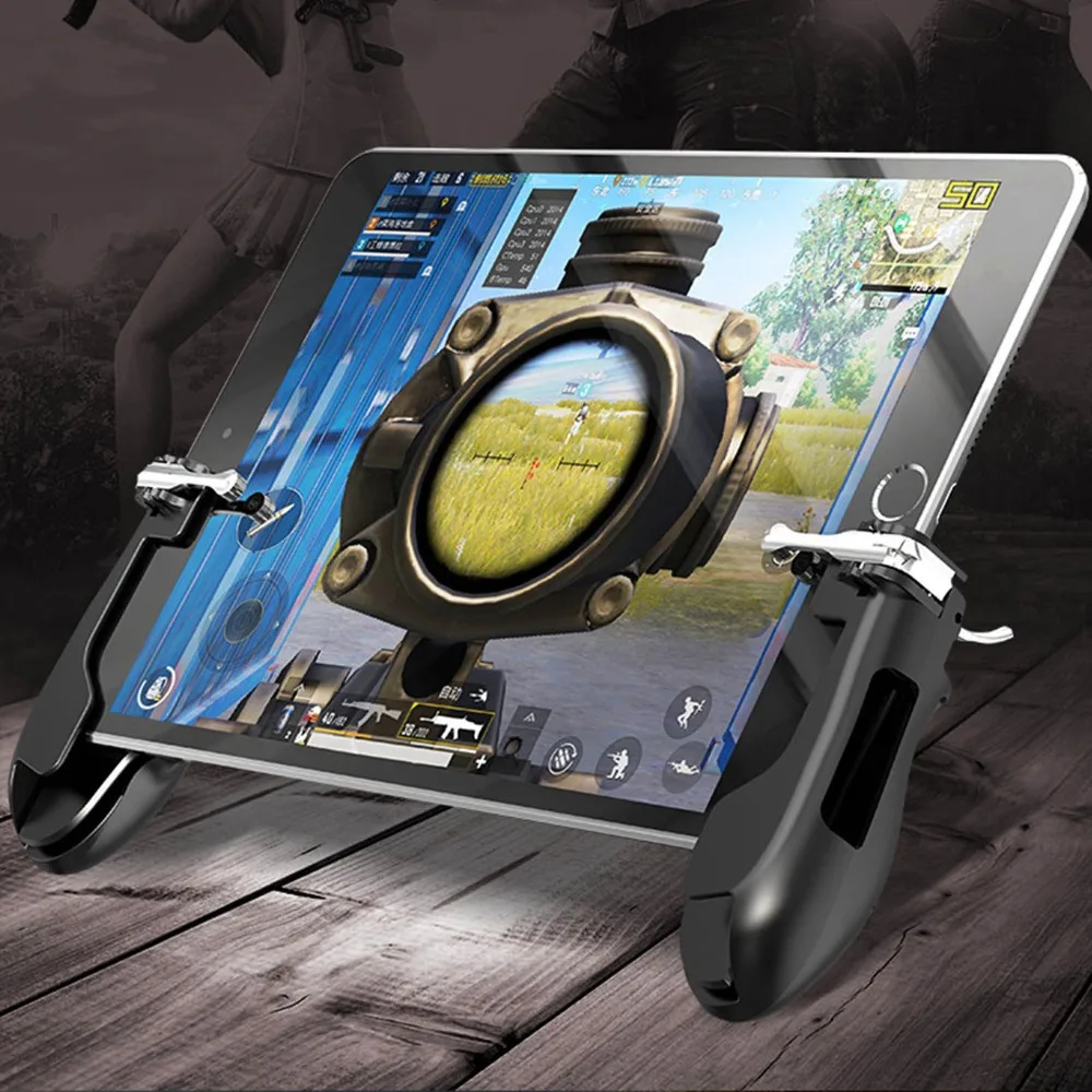 Мобильный контроллер H2 Pubg для планшета кнопка огня триггер цели R1 L1 шутер