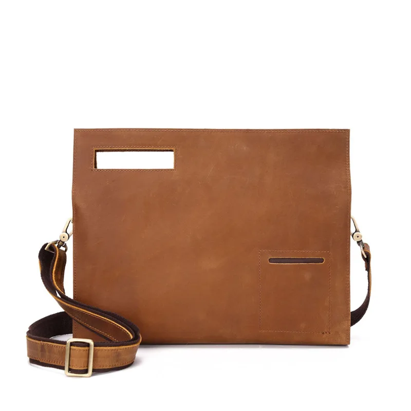 Мужской чехол из натуральной кожи дамская сумочка мессенджер через плечо