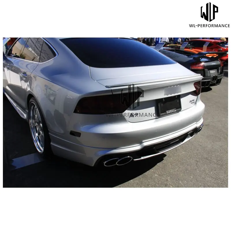 Спойлер на задний багажник A7 спойлер из углеродного волокна высокого качества