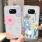 Прозрачный Чехол X3 для Xiaomi Poco X3 NFC F3 M3 F2 Pro, мягкий чехол для Xiaomi Redmi Note 10 9 8 10S 9S 8T 9A 9C Mi 10T Lite 11 11i