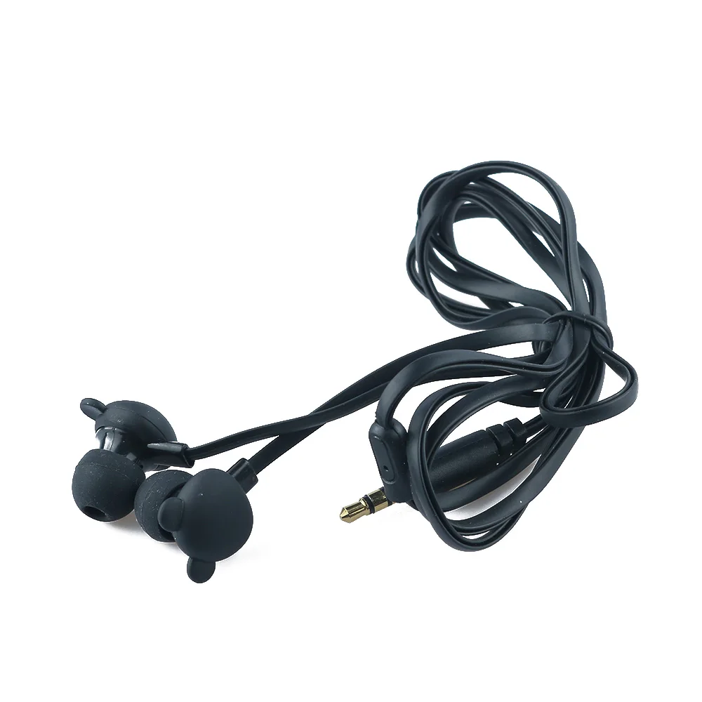 Мультяшные милые наушники 3 5 мм проводные вкладыши с микрофоном и дистанционным