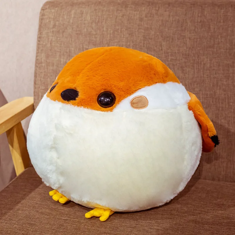 

Sparrow Doll Simulation Sparrow Baby Pillow Round Tits Doll Doll Plush Toys Children Comfort Dolls