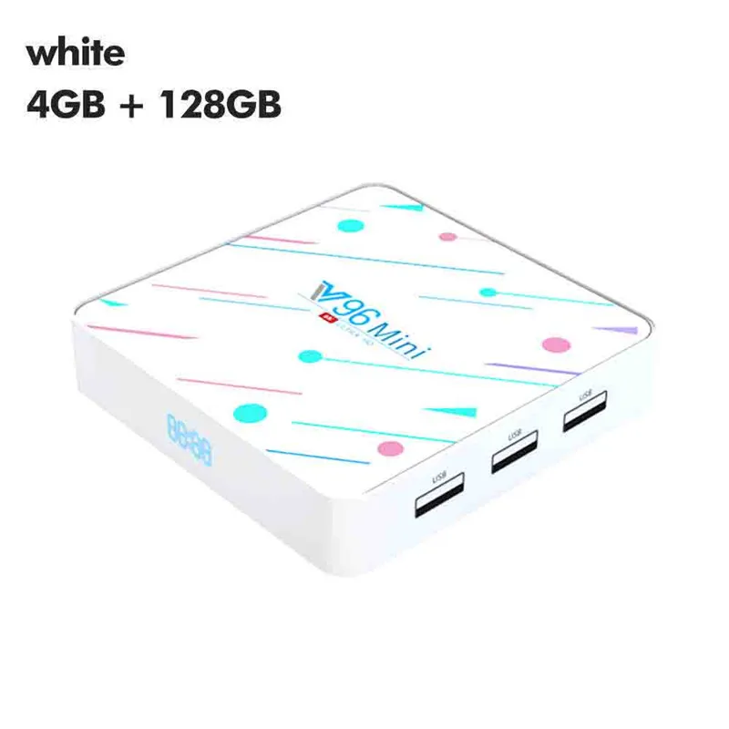 4 128 Android 9,0 4G 128G tv BOX 6K Youtube Google Assistant 3D видео ТВ приемник Wifi телевизионная коробка с Bluetooth Play Store смарт-приставка - Цвет: 4 128