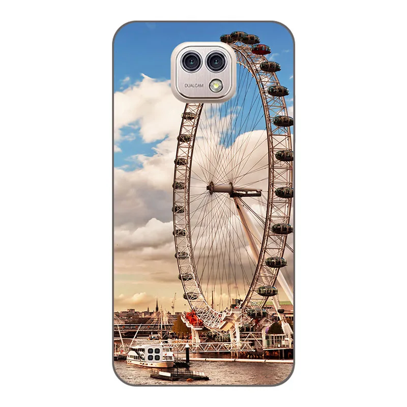 M25 Чехол для LG X Cam 5,2 '', мягкий силиконовый чехол для LG K580 K580DS с принтом" Кокос "для K580 K580DS 5,2'', чехол для телефона s - Цвет: M25