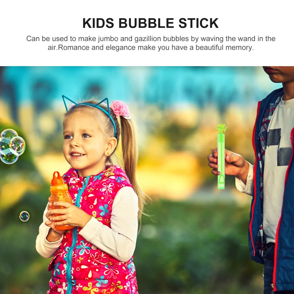 

30pcs Colorful Children Bubble Wand Toys Creative Summer Toys Outdoor Toys