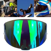 portable helmet visor non glare anti ultraviolet pc adjustable motorcycle helmet faceshield easy to replacefor kyt tt