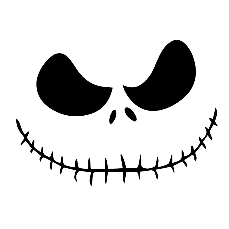 

Personality Evil Smile Funny Decal Pvc Creative Decoration Accessories Rear Windshield Sunscreen Sticker Waterproof17 Cm*12cm