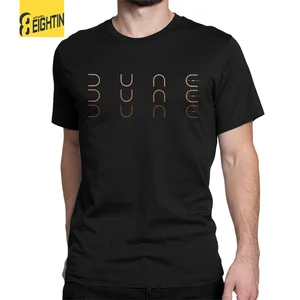 Men T-Shirts Dune 2020 Welcome To Arrakis Fremen Novelty 100% Cotton Tees Short Sleeve T Shirt Crewneck Clothes 4XL 5XL