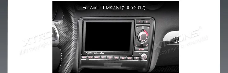 XTRONS Android 9,0 PX5 Octa Core gps навигации автомобильное радио DVD плеер OBD для Audi TT MK2 8J 2006 2007 2008 2009 2010 2011 2012