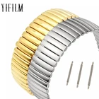 Металлический ремешок для наручных часов 12 14 16 18 20 22 мм из нержавеющей стали