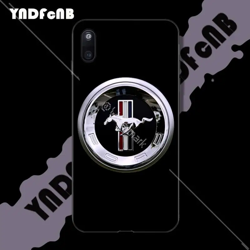 YNDFCNB Mustang логотип роскошный силиконовый чехол для телефона huawei nova 2i 3i 5 t 6 se 7 Y5 2018 2019