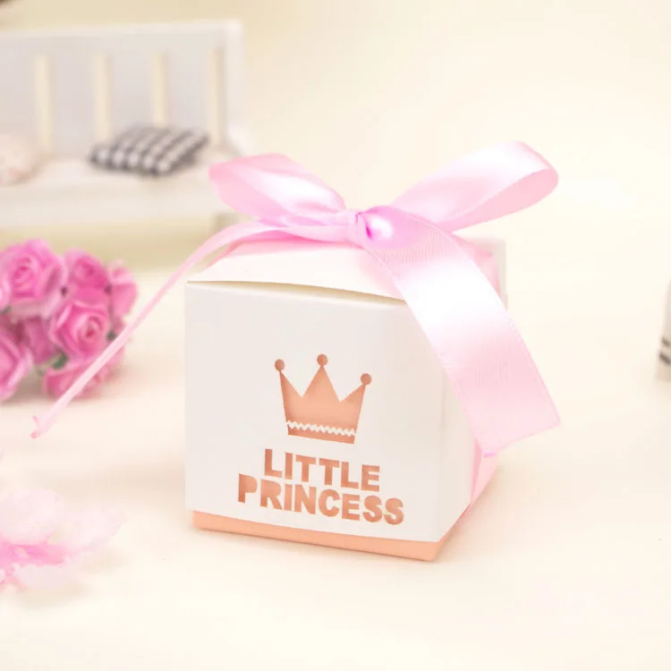 Подарочная коробка для маленькой принцессы вечерние коробки конфет с лентой 5 8*5 8