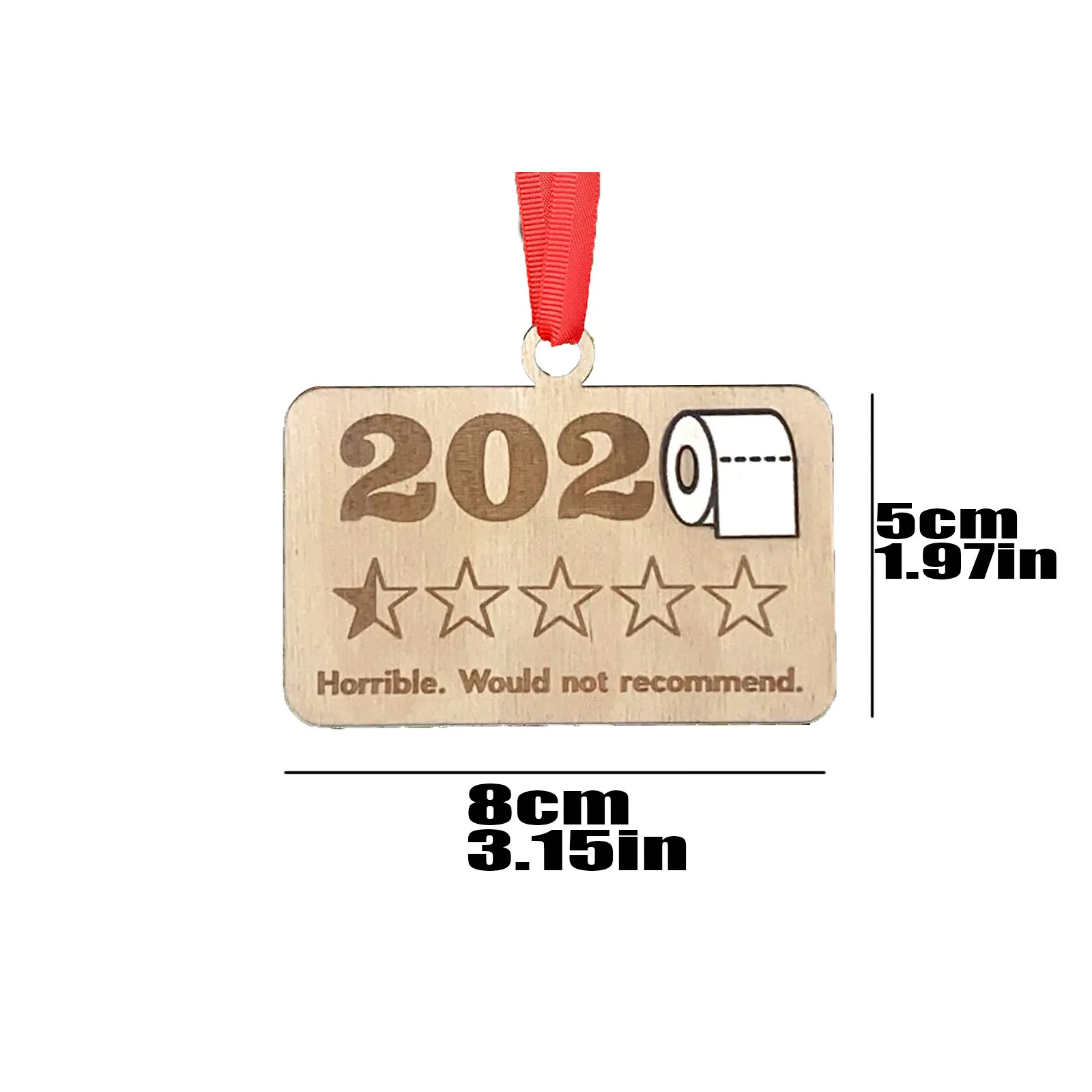 1 шт. Navidad Decoración Navideña деревянные украшения в форме висячие для Рождественского