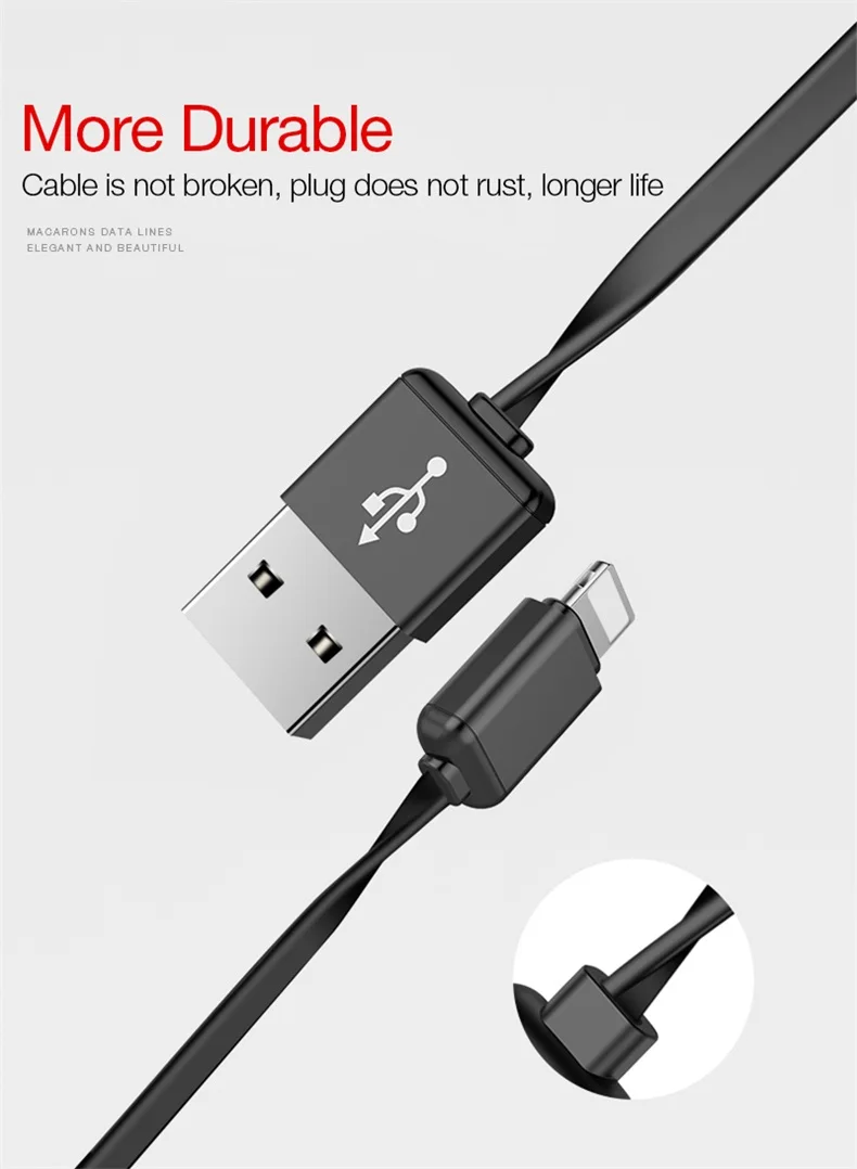 CAFELE Выдвижной USB кабель для iPhone X XI XS MAX usb кабель для зарядки для iPhone XIR XR 7 8 Plus мини портативный телефонный провод для передачи данных