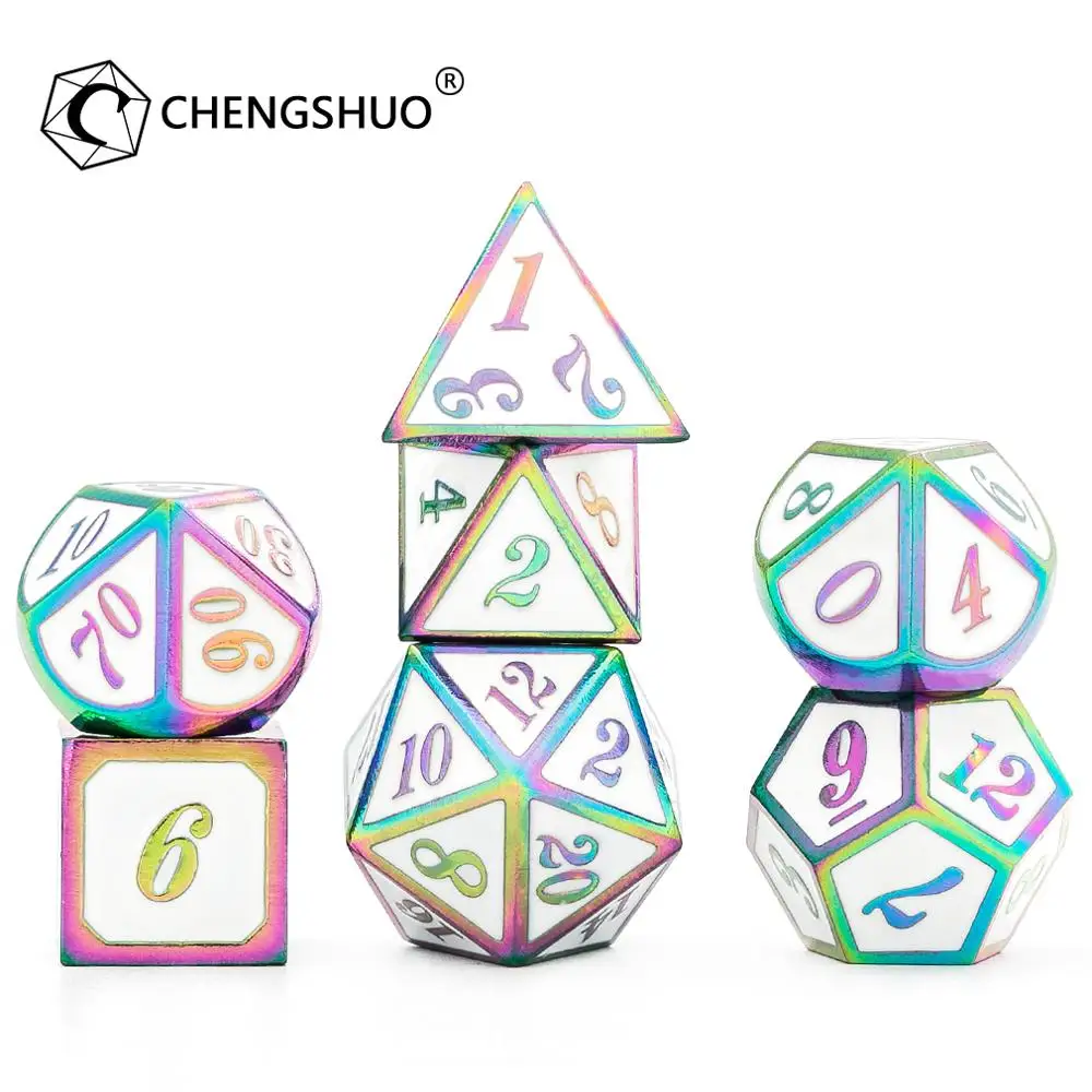 Chengshuo Φ металлическая деталь для любителей игр. Радужный цвет подходит различных