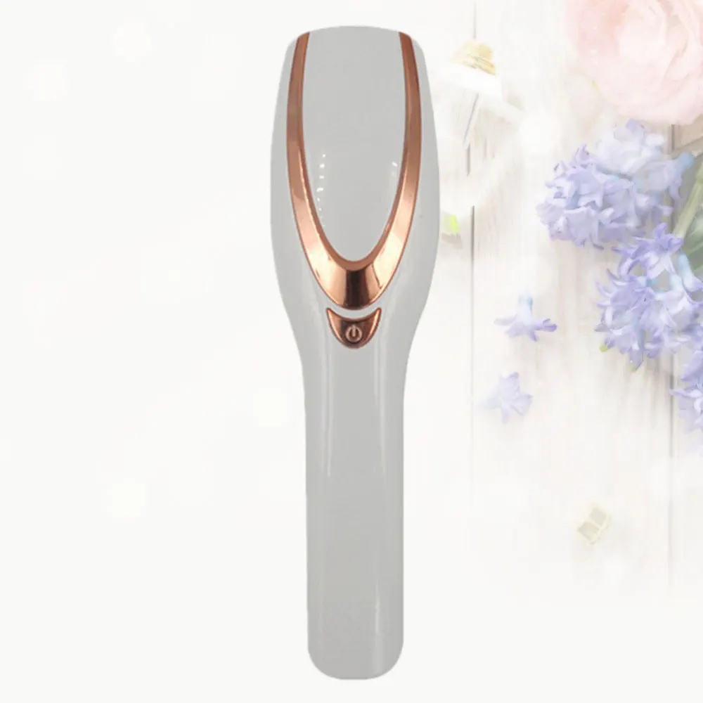 

1Pc Portable Creative Hair Combs Vibrating Combs Negative Ion Anti-static Detangling Hair Combs(Golden, White)
