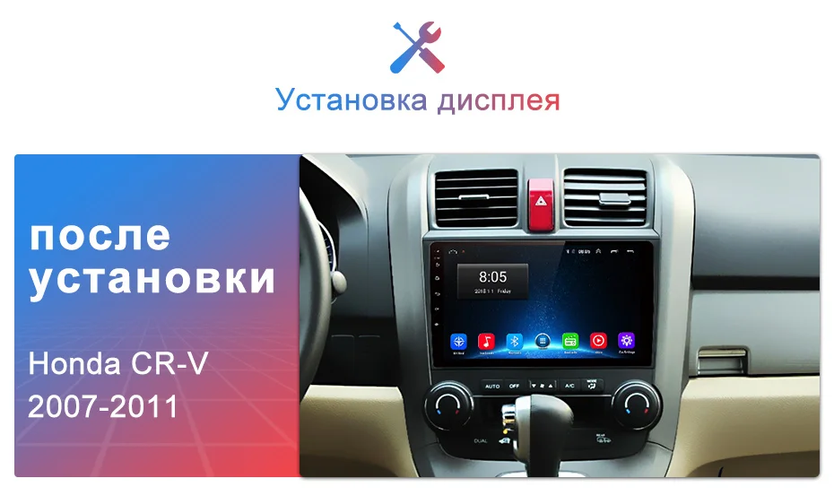 Junsun 2G 32G Android 8,1 4G автомагнитола системный блок плеер 2 din андроид авто магнитола gps навигатор для Honda CRV 3 2006 2007 2008-2011 Штатное Головное устройство для Хонда CR-V автомобильная мультимедиа no DVD
