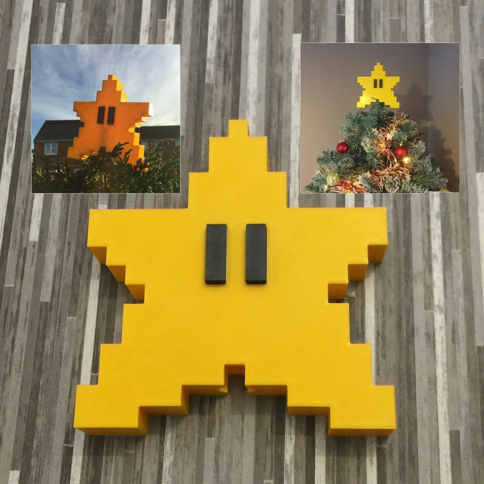 1 шт. пикселей звезда Рождественская елка фигурки жениха и невесты 3D Форма