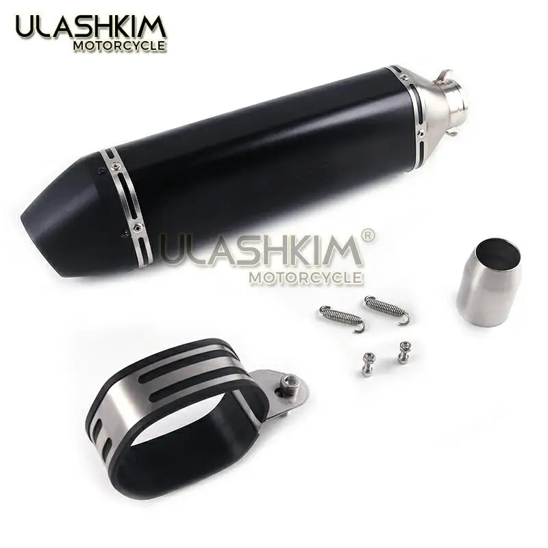 

pcx150 pcx125 Motorcycle exhaust pipe Slip On full system for Honda PCX150 PCX125 Modified scooter Carbon muffler with DB killer