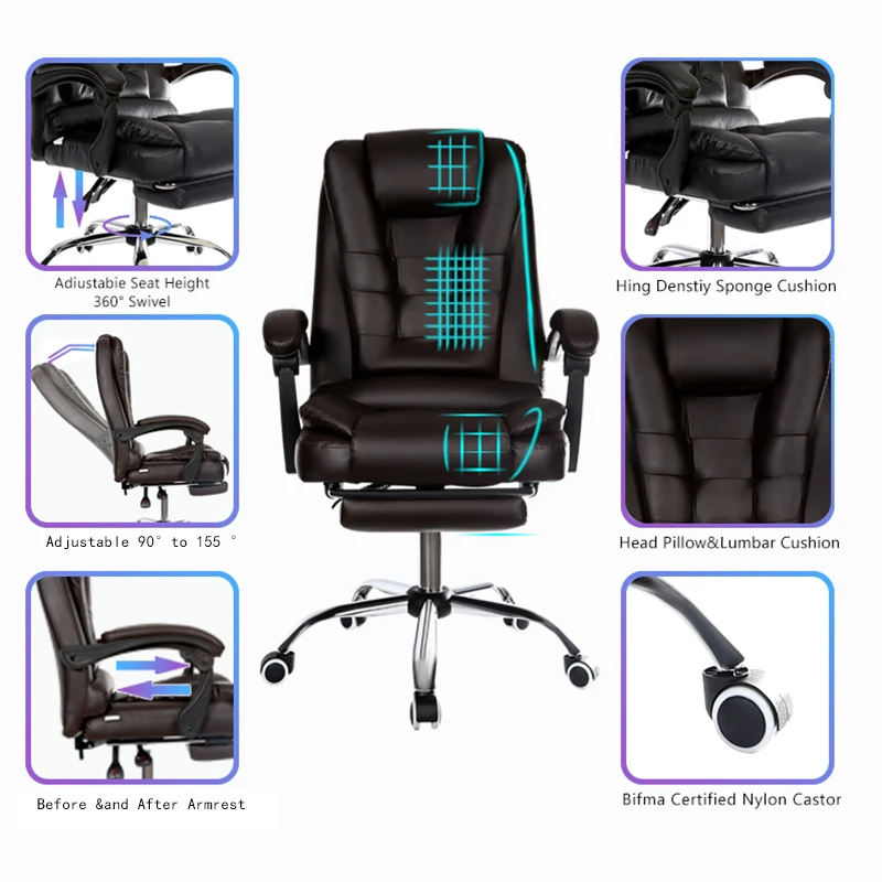 Кресло офисное компьютерное кресло высокого качества конкурента способный мест