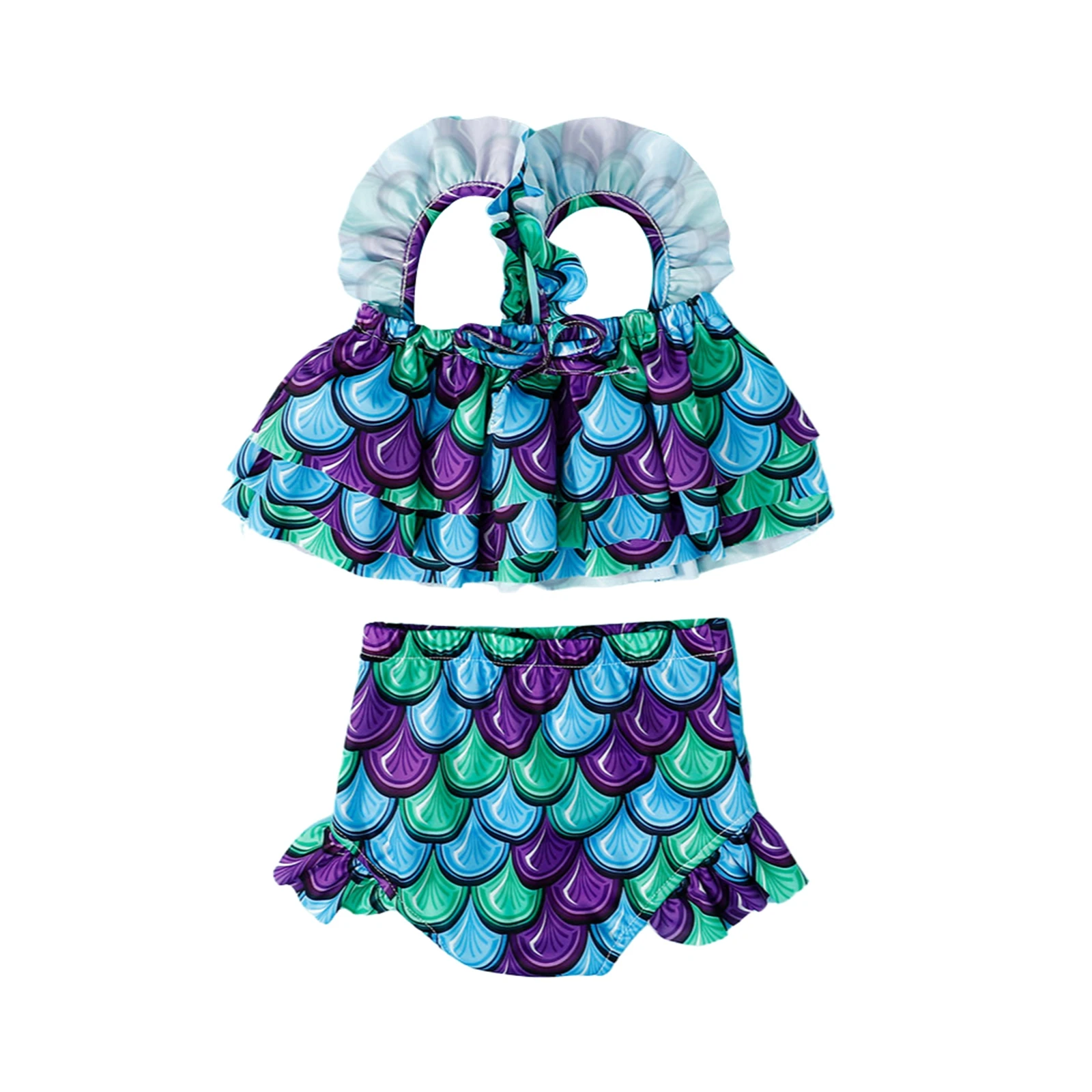 9 видов стилей детские милые летние купальные костюмы для маленьких девочек