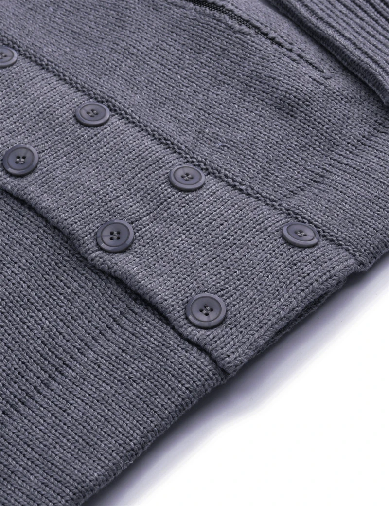 2019 Autumn New Wool Men Sweater Cardigans Winter Business Male Jacket Coat Shawl-Collar Raglan Sleeves Brand MuLS |