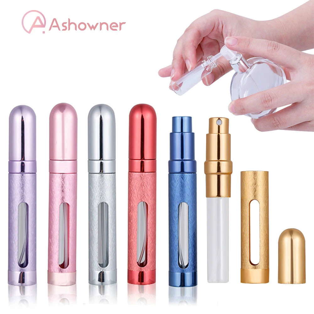 

Free shipping 12ML Mini Perfume Bottle Atomizer Refillable Perfume Spray Bottle Portable Travel Cosmetic Spray Scent Pump Tool