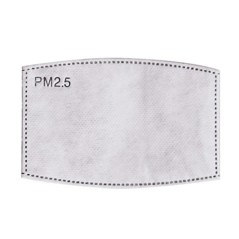 10Pcs/pack PM2.5 Anti Haze Mask Replaceable Filter-slice Adults Children 5 Layers Non-woven Fabric Activated Carbon Filter | Дом и сад