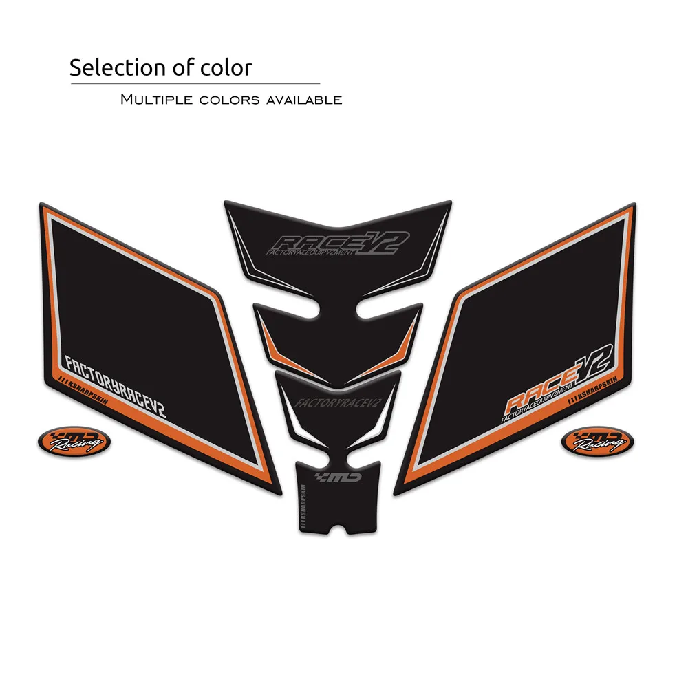 

Передняя обтекательная деталь мотоцикла, 3D наклейки, наклейки для KTM RC8 2008 ktm rc8, декоративная защита