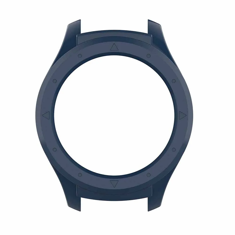 dark blue Силиконовый защитный чехол для huawei Watch 2, Smartwatch, браслет, чехол с защитой от царапин, ударопрочный корпус, запчасти для трекера - Цвет: dark blue