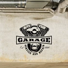 Гаража стены украшения новый продукт Горячая Распродажа Инструменты для ремонта автомобилей Стены Стикеры Переводные картинки для автомобиля Услуги автомобиль искусство бумажный Декор на стену