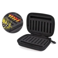 for outdoor double sided storage box eva anti impact fishing bait organizer for outdoor
