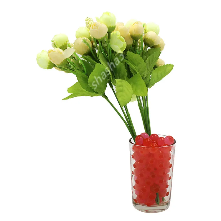 Фиолетовый растение бонсай почва 100 шт. Кристалл цветок Желейная масса воды