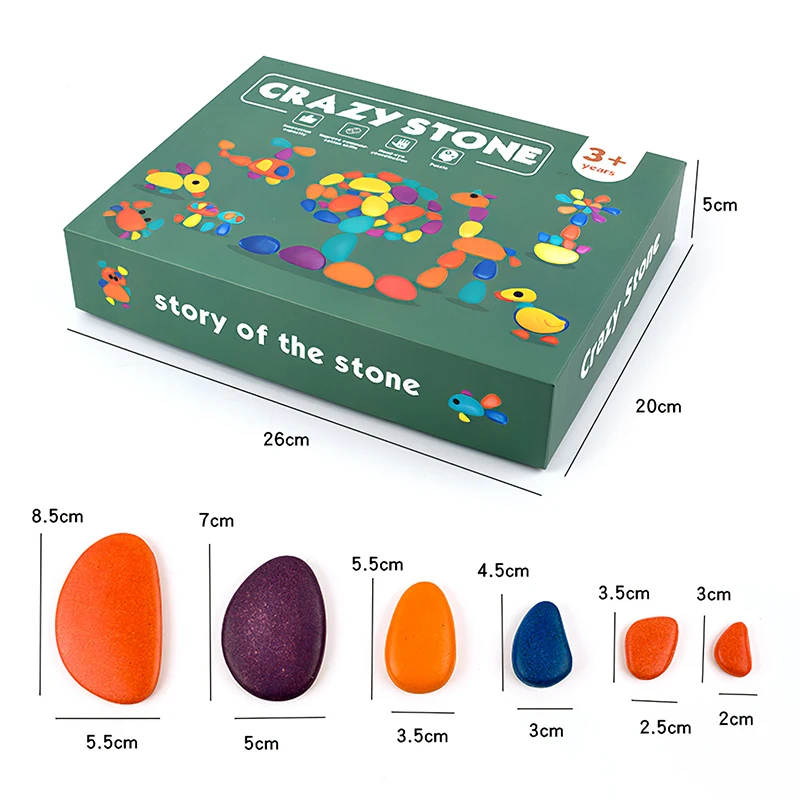 

Creative Nordic Style Stacking Game Rainbow Educational Shape Puzzles Toys Children Wooden Colorful Jenga Building Block Toy Set