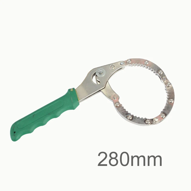 

Adjustable Outer Diameter 70-90mm Car Handcuffed Stainless Steel Oil Filter Wrench Filter Wrench Hand Tools