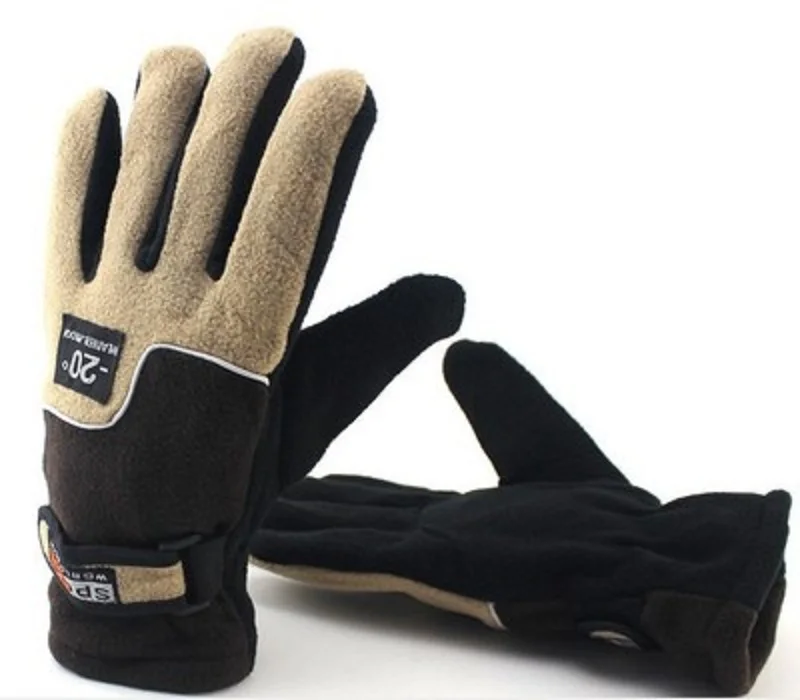 

Зимние теплые водонепроницаемые перчатки для мужчин и женщин, велосипедные спортивные перчатки для улицы, теплые флисовые перчатки для сне...