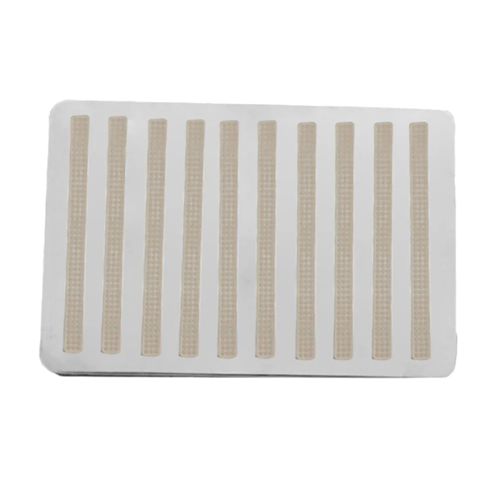 

Auto Carpet Mat Pedal Pad Foot Heel Plate Stainless Steel +Rubber 1PC 23.5X16cm