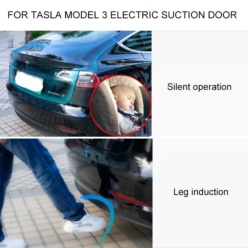 Для Tesla Model 3 Y S Электрический передний багажник аксессуары капот умный закрытый