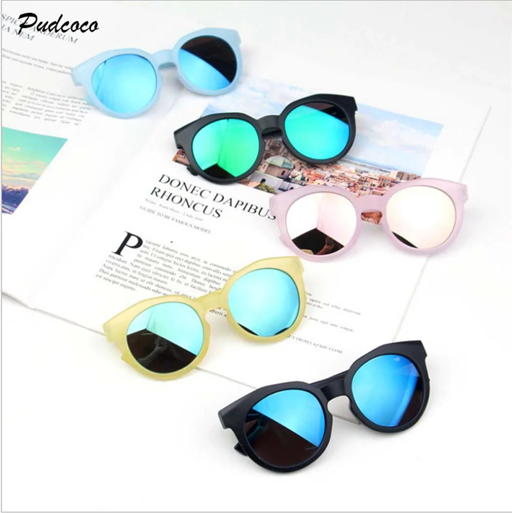 2019 Брендовые очки для девочек и мальчиков с защитой от УФ-излучения малышей