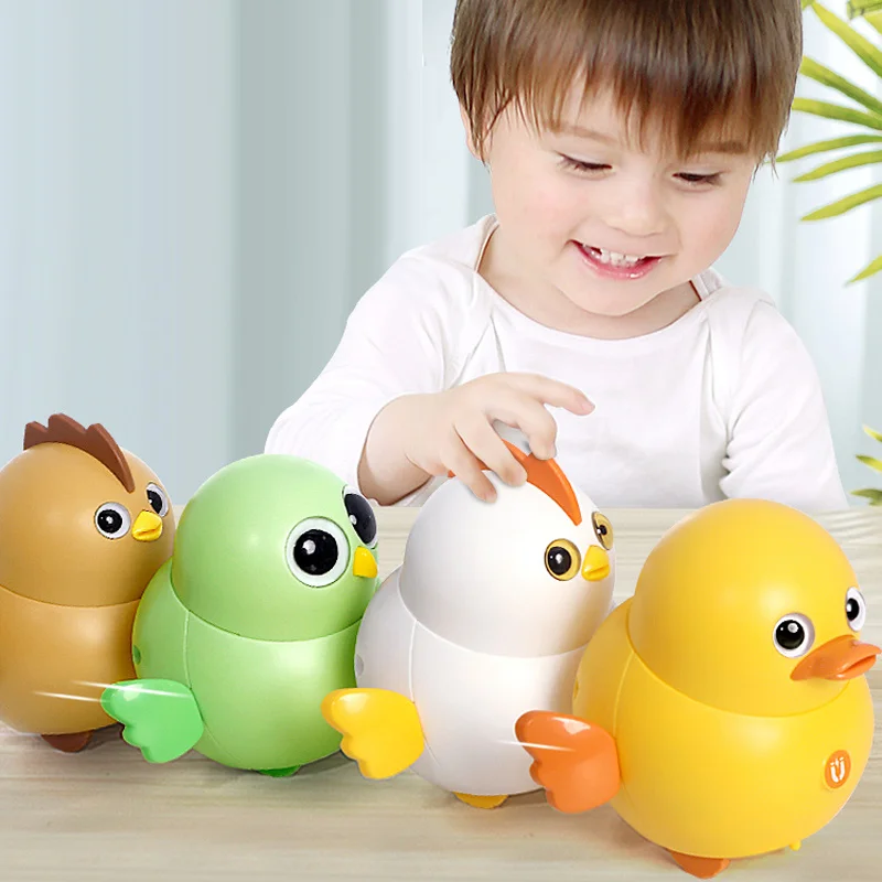 

Baby Cute Electric Swing Magnetic Chick Duckling Owl Walking Squad Duck Swing Animal Toys For Children Funny Educational Toys