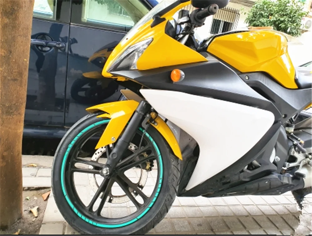 

Car tire styling motorcycle Accessories wheel reflective sticker for HONDA VTR1000F FIRESTORM CBR125R CBR300R CB300F FA