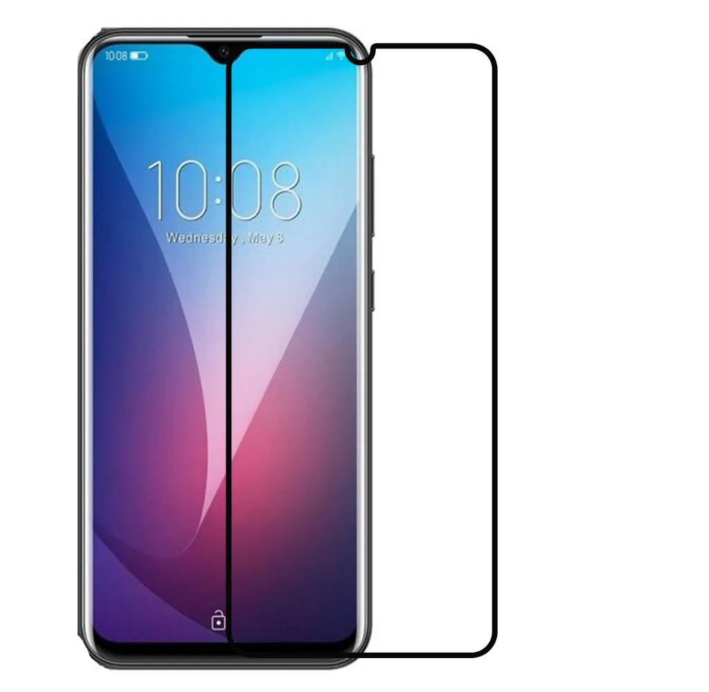 Защитное стекло с полным покрытием для Oukitel Y4800 защитное закаленное защита экрана