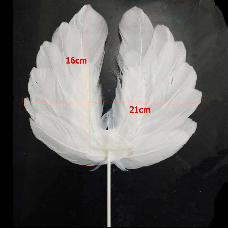 1 шт. белое черное Розовое перо украшение для торта вилка вечеринки принцесса