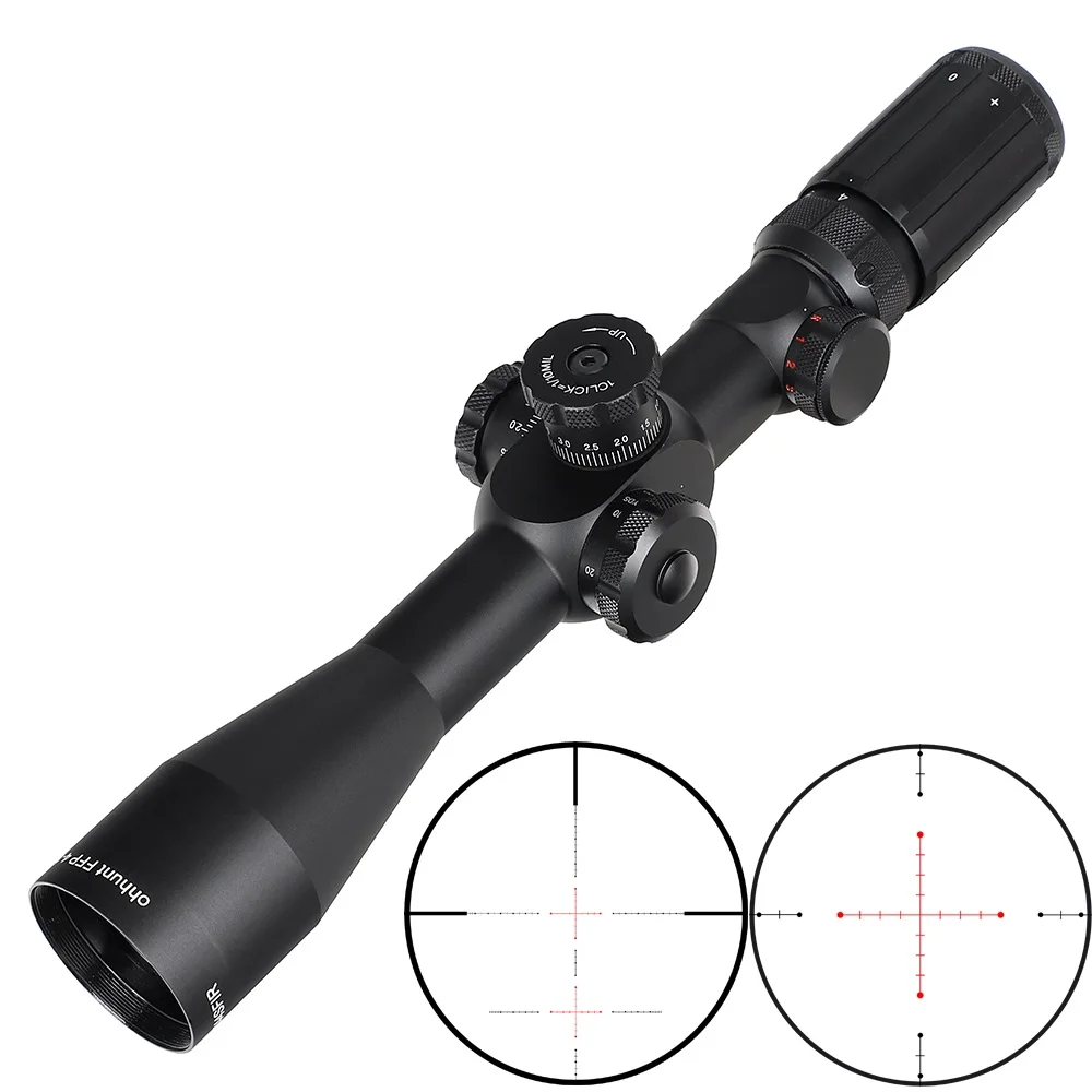 Ohhunt FFP 4 14X44 SFIR первый фокусный самолет охотничий прицел Сторона Параллакс стекло