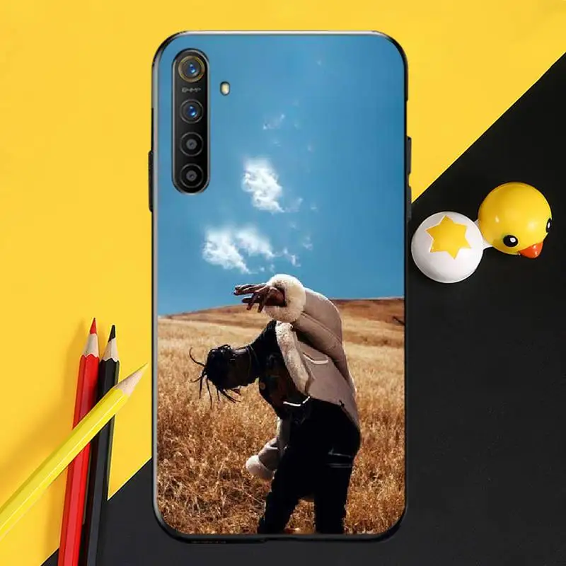 Черный мягкий чехол для OPPO Realme 5 3 2 Pro F7 F9 F11 F3 RENO | Мобильные телефоны и аксессуары