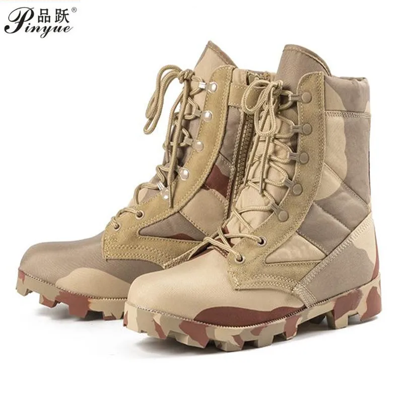 

Походные ботинки; Мужские камуфляжные ботинки; Военные высокие охотничьи ботинки; Нескользящие амортизирующие ботинки для альпинизма