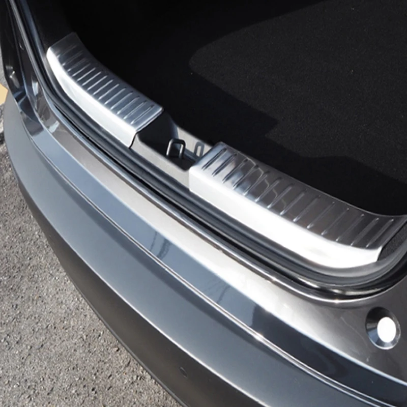 

Car Rear Bumper Foot Pedal Cover Trunk Foot Palte Cover for Mazda CX-30 2020 2021